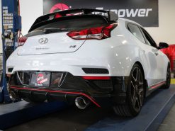 aFe Power Axle Back Exhaust - 19-20 Hyundai Veloster N L4-2.0L (t) w/ Polished tips - Image 4