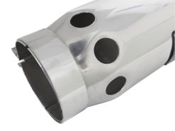 aFe Power Intercooled Tip Stainless Steel - Polished 4in In x 5in Out x 12in L Bolt-On - Image 4