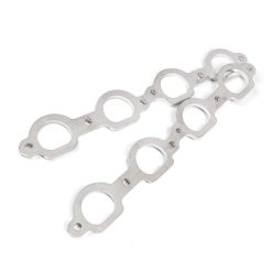 Alternative view of Stainless Works Chevrolet LS7 D-Port Shaped Header 304SS Exhaust Flanges 1-7/8in Primaries