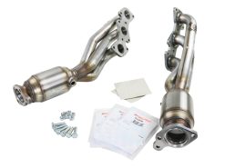 Alternative view of aFe 05-11 Toyota Tacoma V6-4.0L Twisted Steel 409 Stainless Steel Long Tube Header w/ Cat