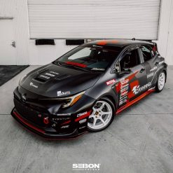 Seibon 2023 Toyota GR Corolla VS-Style Double-Sided Carbon Hood  - Gloss Finish - Image 10