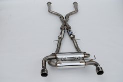 Invidia 2022+ Nissan Z 70mm Gemini Cat Back Exhaust - Rolled SS Tips - Image 4