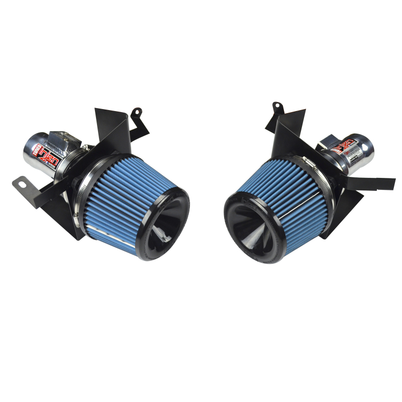 Injen 07-08 350Z 3.5L V6 Air Fusion and Air Horns Polished Short Ram Intake - Image 4