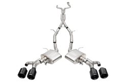 Corsa 22-25 Cadillac CT4 V Blackwing 3in Active Valve Cat-Back - 4.5in Carbon Fiber Black Tip