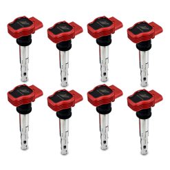 Alternative view of Mishimoto 06-08 VW/Audi Eight Cylinder Ignition Coil Set