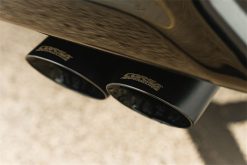 Corsa 22-23 Chevrolet Silverado 1500 Cat-Back Dual Rear Exit with Twin 4in Black Tips - Image 7