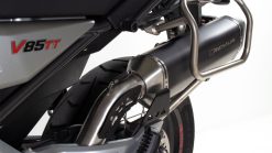 Remus 2019 Moto Guzzi Moto Guzzi V85 TT Black Hawk Black Slip On w/Connection Tube
