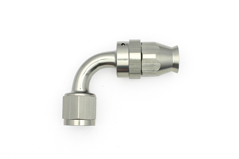 DeatschWerks 8AN Female Swivel 90-Degree Hose End PTFE (Incl. 1 Olive Insert) - Image 4