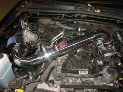 Injen 05-20  Toyota Tacoma 2.7L  Wrinkle Blk Power-Flow Air Intake w/MR Tech/Heat Shield/Nano Filter - Image 4