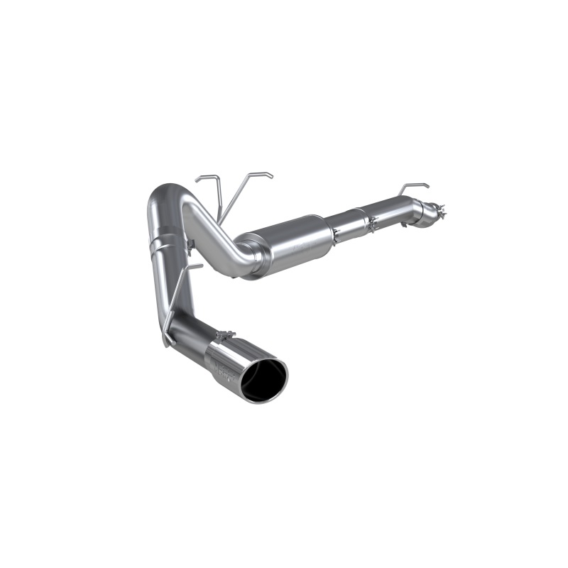 MBRP 11-13 Ford F-250/350/450 6.2L V8 Gas 4in Cat Back Single Side Alum Exhaust System - Image 2