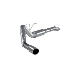 MBRP 11-13 Ford F-250/350/450 6.2L V8 Gas 4in Cat Back Single Side T409 Exhaust System - Image 2