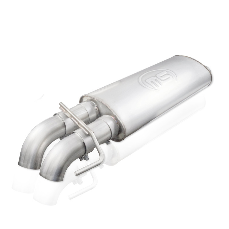 Stainless Works 2011-14 Ford F-150 Raptor Exhaust X-Pipe Resonator Dump In Front Of Rear Axle - Image 2