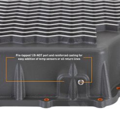 Mishimoto 2011+ Powerstroke 6R140 Transmission Pan - Cast - GR - Image 8