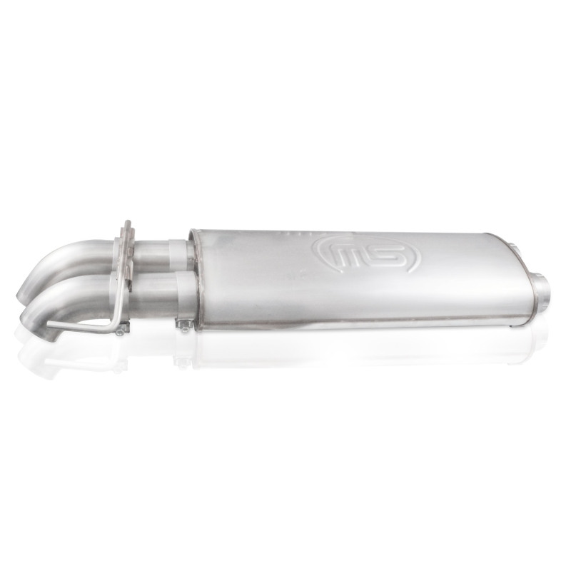 Stainless Works 2011-14 Ford F-150 Raptor Exhaust X-Pipe Resonator Dump In Front Of Rear Axle - Image 3