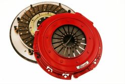 Alternative view of McLeod RXT Twin Disc Clutch Kit 18-23 Ford Mustang RXT 1 1/8 x 26 Spline 164T 8 Bolt AL Flywheel