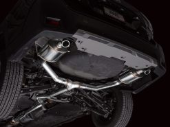 Alternative view of AWE 20-25 Subaru Outback (Wilderness & XT) 0FG Catback Exhaust w/Dual BashGuards