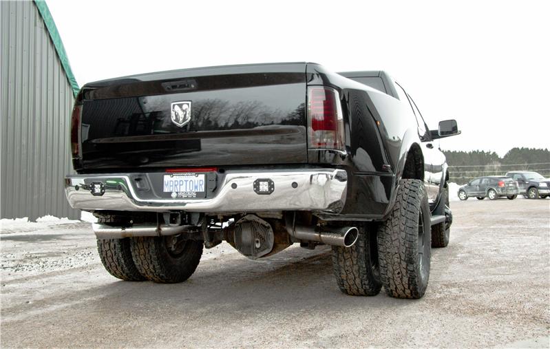 MBRP 13-15 Dodge 25/3500 Cummins 6.7L(Excl. CC/SB)4in Filter Back Cool Duals AL(Leaf Spring) - Image 4