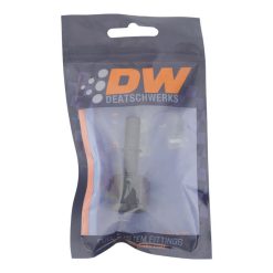 Alternative view of DeatschWerks 8AN Female Flare Swivel to 3/8in Male EFI Quick Disconnect - Anodized Matte Black