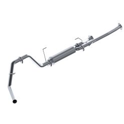 Alternative view of MBRP 09-19 Toyota Tundra 5.7L EC-Std. & SB/CC-SB Cat Back Single Side AL P Series Exhaust
