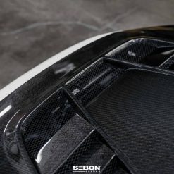 Seibon 2023 Honda Civic Type R TV-Styler Double Side Carbon Fiber Hood - Image 10