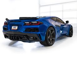 AWE 2023 C8 Corvette Z06 SwitchPath Cat-Back Exhaust - Diamond Black Tips - Image 9