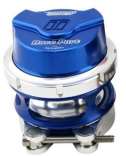 Alternative view of Turbosmart BOV Race Port Female Gen V - Blue No Weld Flange