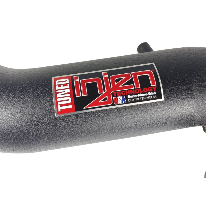 Injen 16-20 Dodge Durango / Jeep Grand Cherokee 3.6L V6 Wrinkled Black PF Short Ram Cold Air Intake - Image 4
