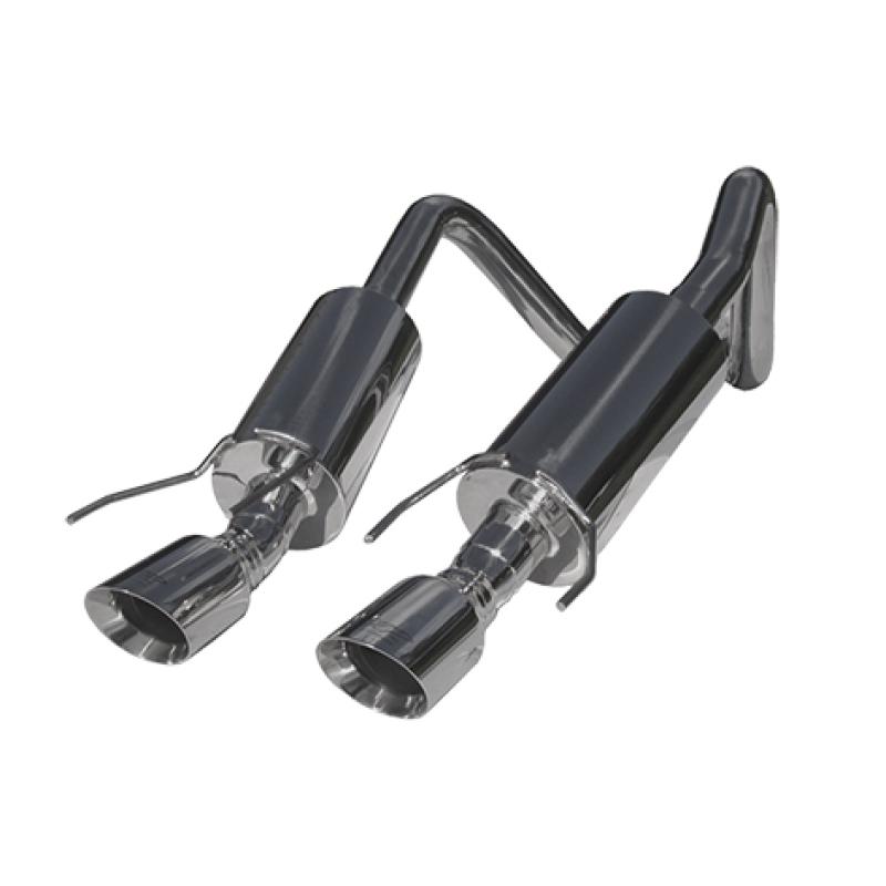 MBRP 2005-2008 Chev Corvette Dual Muffler Axle Back 4 Round Dual Wall Tips - Image 2