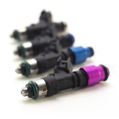 Alternative view of Injector Dynamics ID1050X Injectors - 60mm Length - 11mm Blue Top - 204 Lower Cushion (Set of 4)