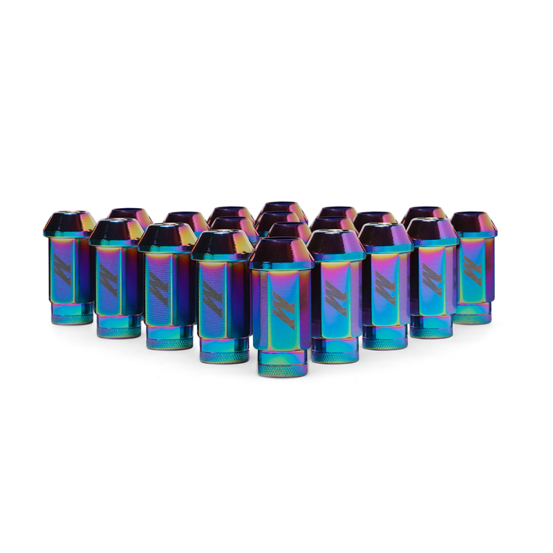 Mishimoto Aluminum Locking Lug Nuts M12x1.25 20pc Set Neo Chrome - Image 2