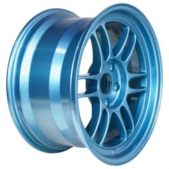 Alternative view of Enkei RPF1 17x9 5x114.3 35mm Offset 73mm Bore Emerald Blue Wheel  (MOQ 40)