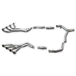 Alternative view of Stainless Works Chevy Camaro/Firebird 2000 Headers Catted Y-Pipe