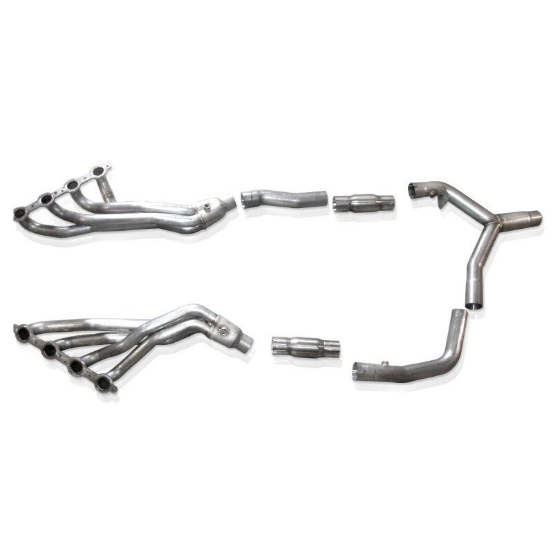 Stainless Works Chevy Camaro/Firebird 2000 Headers Catted Y-Pipe - Image 2