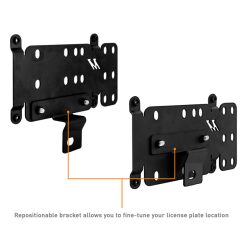 Mishimoto 2022+ Ford Bronco Capable Bumper License Plate Relocation - Image 4