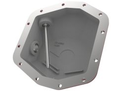 aFe 20-23 Jeep Gladiator JT (Dana M220) Pro Series Rear Differential Cover Red w/ Machined Fins - Image 4