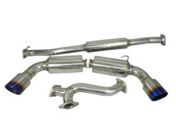 Injen 13-20 Subaru BRZ/Toyota 86 2.0L 4cyl SS CB Exhaust w/ Dual Injen Embossed Muffler - Image 4