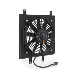 Alternative view of Mishimoto 92-00 Honda Civic Aluminum Fan Shroud Black