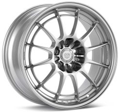 Enkei NT03+M 18x8.5 5x114.3 38mm Offset 72.6mm Bore Silver Wheel G35/350z - Image 2