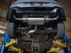 aFe Gemini XV 3in to 2 1/2in 304 SS Cat-Back Exhaust 22-23 Volkswagen GTI (MK8) 2.0L w/ Carbon Tips - Image 7
