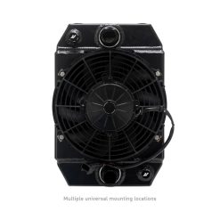 Mishimoto Universal Drag Race Performance Aluminum Radiator - Black - Image 3