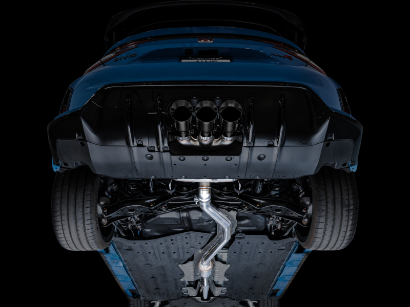 AWE Tuning 2023 Honda Civic Type R FL5 Touring Edition Exhaust w/ Triple Diamond Black Tips - Image 17