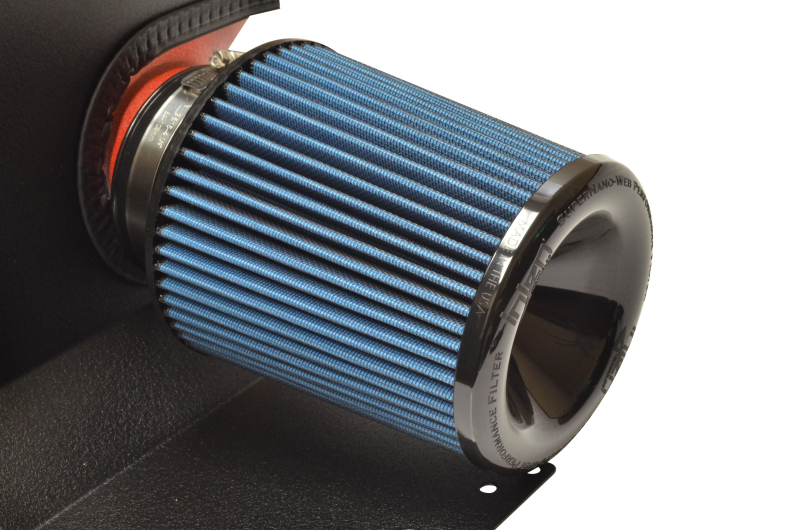 Injen 16-18 Ford Focus RS Wrinkle Red Cold Air Intake - Image 5