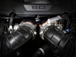 aFe 2024 Ford Mustang GT/ 2024 Ford Mustang Dark Horse V8 5.0L Silver Bullet Throttle Body Spacer - Image 6