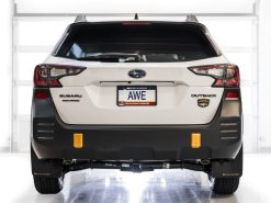 AWE 20-25 Subaru Outback (Wilderness & XT) 0FG Catback Exhaust w/Dual BashGuards - Image 5