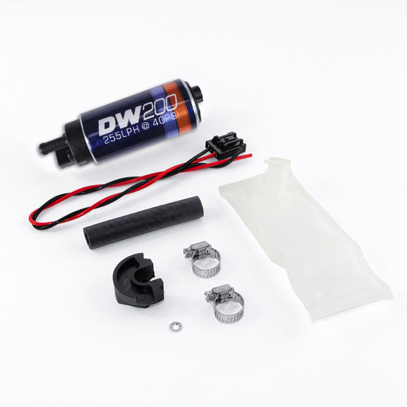 DeatschWerks 94+ Nissan 240sx/Silvia S14/S15 255 LPH DW200 In-Tank Fuel Pump w/ Install Kit - Image 4