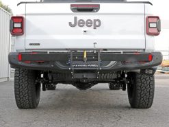 aFe 2021+ Jeep Gladiator V6-3.0L (td) Vulcan Series 3in 304 SS DPF-Back Exhaust System - Black Tip - Image 6