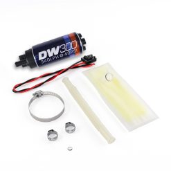 Alternative view of DeatschWerks 92-95 BMW E36 325i DW300 340 LPH In-Tank Fuel Pump w/ Install Kit