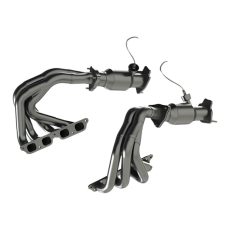 Kooks 22+ Chevrolet C8 Corvette Z06 LT6 1-7/8in. x 2in. SS Tri-Y Headers w/ GREEN Cats - Image 4
