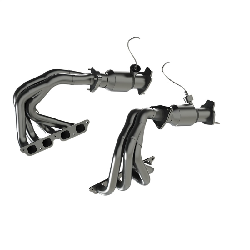 Kooks 22+ Chevrolet C8 Corvette Z06 LT6 1-7/8in. x 2in. SS Tri-Y Headers w/ GREEN Cats - Image 4