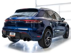 Alternative view of AWE Tuning 2022+ Porsche Macan 2.9TT Touring Edition Catback Exhaust w/ Diamond Black Tips